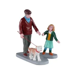 Lemax Personaggi*Afternoon Stroll Set of 2 Cod. 02926