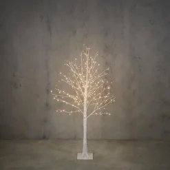 Edelman Luci Di Natale|Luci Di Natale*Albero Bianco con 288 LED Bianco Classico con Timer