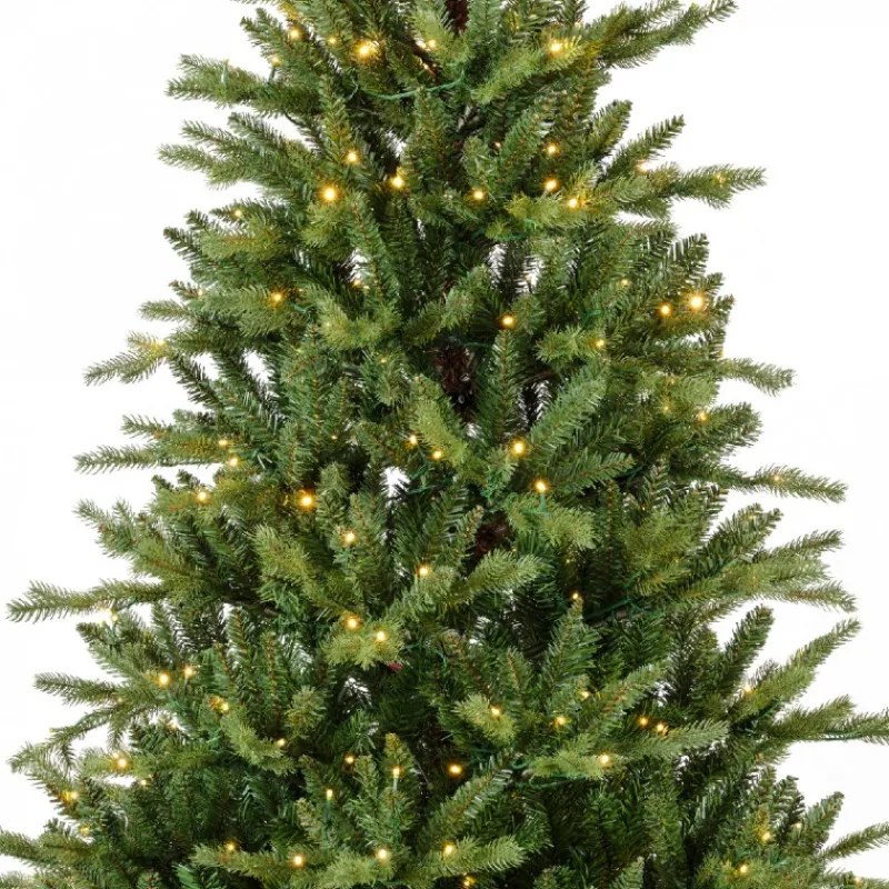 Kaemingk Alberi Di Natale Slim|Alberi Di Natale Medi*Albero di Natale Allison Illuminato h240Ø152cm PE+PVC
