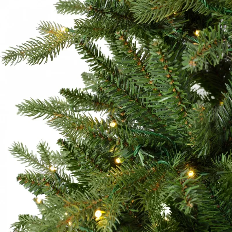Kaemingk Alberi Di Natale Slim|Alberi Di Natale Medi*Albero di Natale Allison Illuminato h240Ø152cm PE+PVC