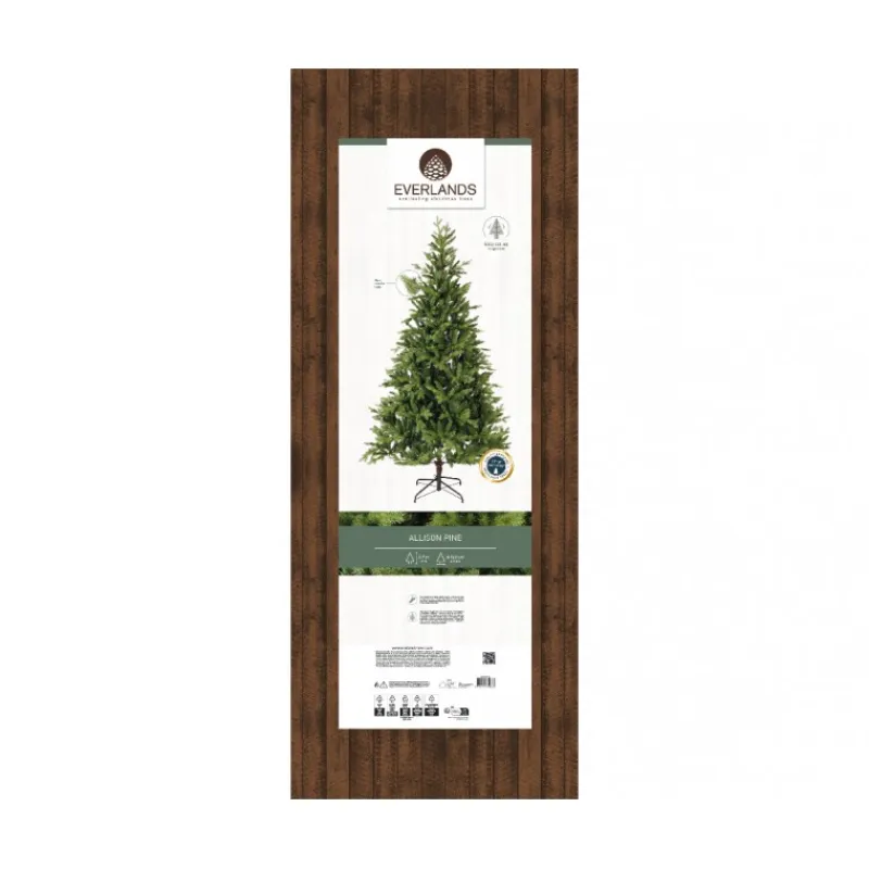 Kaemingk Alberi Di Natale Slim|Alberi Di Natale Medi*Albero di Natale Allison Pine h270Ø162cm PE+PVC