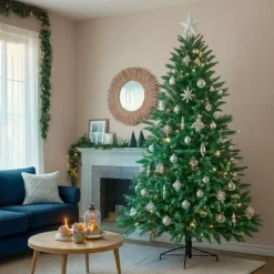 Edelman Alberi Di Natale Tradizionali|Alberi Di Natale Medi*Albero di Natale Brampton Verde h230 Ø147cm PE+PVC