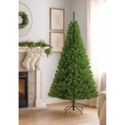 Edelman Alberi In Pvc|Alberi Di Natale Tradizionali*Albero di Natale Charlton Verde h185 Ø115cm PVC