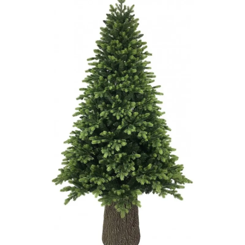 Magic Tree Alberi Di Natale Tradizionali|Alberi Di Natale Grandi*Albero di Natale Illuminato Darcy con Tronco 1450LED h240Ø145cm PE+PVC
