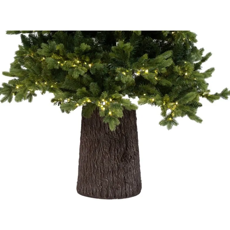 Magic Tree Alberi Di Natale Tradizionali|Alberi Di Natale Grandi*Albero di Natale Illuminato Darcy con Tronco 1450LED h240Ø145cm PE+PVC