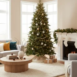 Magic Tree Alberi Di Natale Slim|Alberi Di Natale Grandi*Albero di Natale Illuminato Harold 1200LED h240Ø125cm PE+PVC