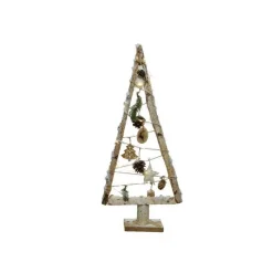Kaemingk Luci Di Natale*Albero di Natale stilizzato luminoso Naturale dim 8.5x30x67 cm