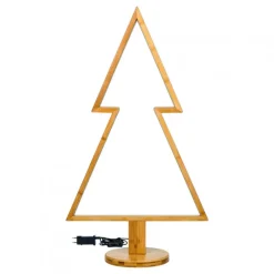 Lotti Luci Di Natale|Luci Di Natale*Albero Natale Abete con Base H90cm LED BIANCO CALDO