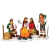 Lemax Personaggi*Alpine Ski Party S/4 B/O 4.5V Cod. 14356