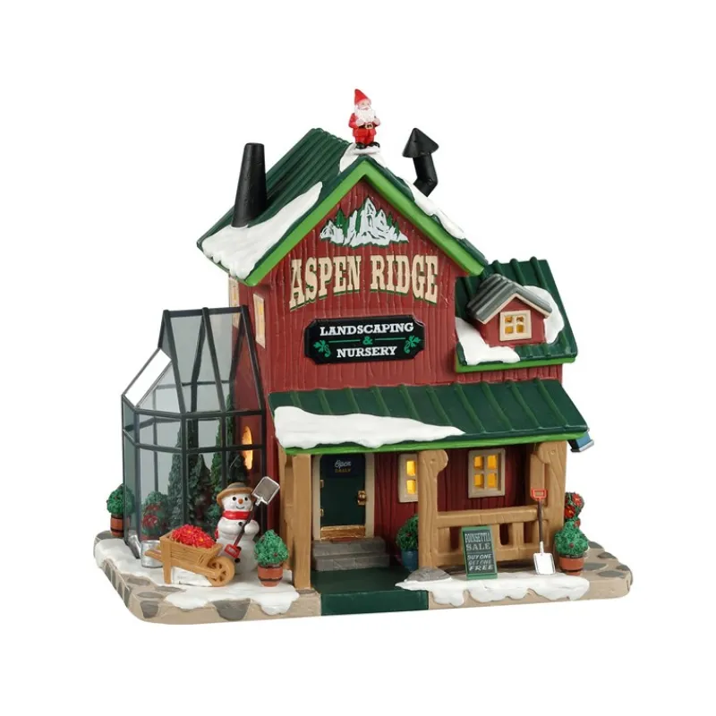 Lemax Edifici Illuminati*Aspen Ridge Landscaping & Nursery B/O 4.5V Cod. 25903