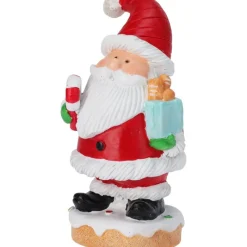 Koopman Complementi D'Arredo*Babbo Natale in Resina 10x14 cm. Pezzo Singolo