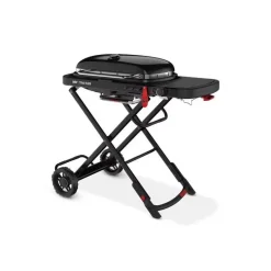 Weber Portatili Weber|Barbecue Weber A Gas*Barbecue a Gas Traveler Stealth Edition Black Cod. 9013053