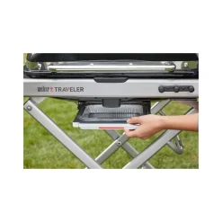 Weber Portatili Weber|Barbecue Weber A Gas*Barbecue a Gas Traveler Stealth Edition Black Cod. 9013053
