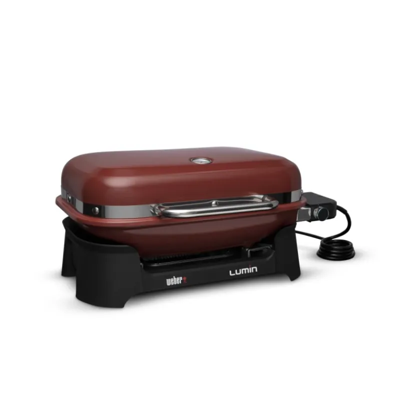 Weber Barbecue Weber Lumin|Barbecue Elettrici Weber Lumin*Barbecue Elettrico Lumin Crimson Red Cod. 92040953