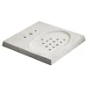 Acquapoint Accessori|Fontane Per Posa In Superficie*Base in Cemento Bianco Perforata con Griglia di Scarico per Fontane Ground Aquapoint