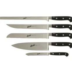 Berkel Coltelli Berkel|Coltelli Berkel*Adhoc Set 5 coltelli Chef Nero