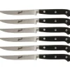 Berkel Coltelli Berkel|Coltelli Berkel*Adhoc Set 6 coltelli da bistecca Nero Lama seghettata