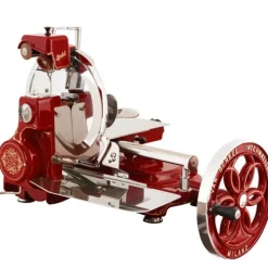Berkel Affettatrici Volano Berkel*Affettatrice Volano Fiorato B114 colore Rosso - Decori Oro