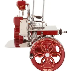 Berkel Affettatrici Volano Berkel*Affettatrice Volano Fiorato B114 colore Rosso - Decori Oro