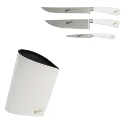 Berkel Coltelli Berkel|Coltelli Berkel*Ceppo Bag + Elegance Set 3 coltelli chef Bianco