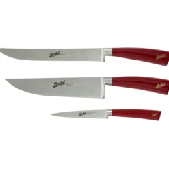 Berkel Coltelli Berkel|Coltelli Berkel*Elegance Set 3 coltelli chef Rosso