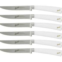 Berkel Coltelli Berkel|Coltelli Berkel*Elegance Set 6 coltelli da bistecca in acciaio Bianco