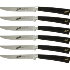 Berkel Coltelli Berkel|Coltelli Berkel*Elegance Set 6 coltelli da bistecca in acciaio Nero
