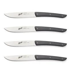 Berkel Coltelli Berkel*Set 4 Coltelli da Bistecca Colore Nero