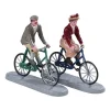 Lemax Personaggi*Bike Ride Date, Set Of 2 Cod. 92763