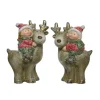 Kaemingk Complementi D'Arredo*Bimbi con renne piccoli dim 5x11 cm Pezzo Singolo