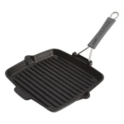 Staub Bistecchiere Griglie E Gratelle*Bistecchiera 24 x 24 cm Nera