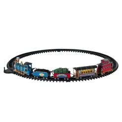 Lemax Edifici E Giostre In Movimento*Caddington Regional Railroad B/O 4.5V Cod. 44330