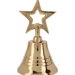 Koopman Complementi D'Arredo|Oggetti Per La Tavola*Campanella in Alluminio 5x10 Cm Oro. Pezzo Singolo