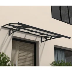 Canopia Pensiline*Amsterdam Pensilina Da Esterno 224X140 cm Trasparente