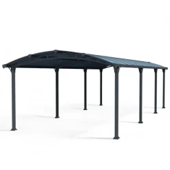 Canopia Carport*Arcadia Carport in Alluminio 3.6 X 8.6 m