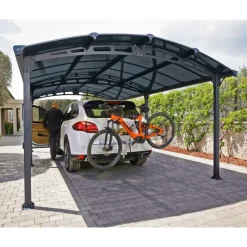 Canopia Carport*Arcadia Carport in Alluminio 3.6 X 8.6 m