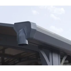 Canopia Carport*Arcadia Carport in Alluminio 3.6 X 8.6 m