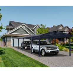 Canopia Carport*Arcadia Carport in Alluminio 3.6 X 11 m
