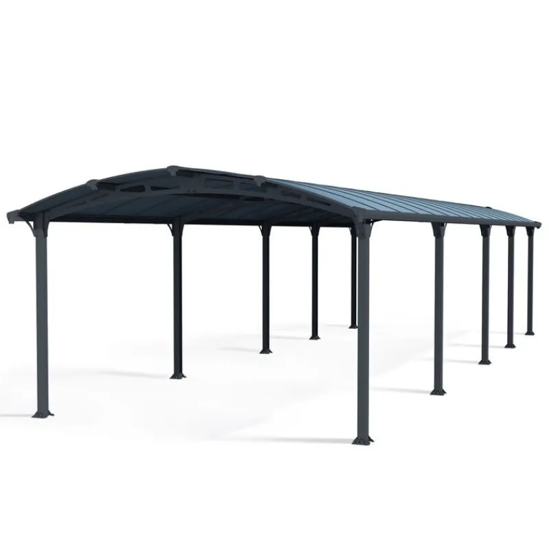 Canopia Carport*Arcadia Carport in Alluminio 3.6 X 11 m