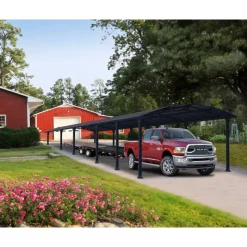 Canopia Carport*Arcadia Carport in Alluminio 3.6 X 13 m