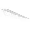 Canopia Pensiline*Bordeaux Pensilina Da Esterno 892X140 cm Trasparente