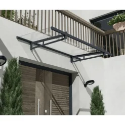 Canopia Pensiline*Bremen Pensilina Da Esterno 205X93 cm Trasparente