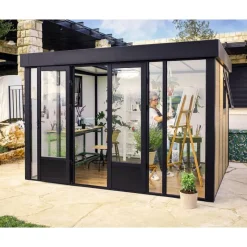Canopia Casette Da Giardino Grandi*Copenhagen Ufficio in Giardino 3.5X3 m