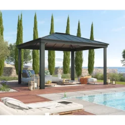 Canopia Gazebo*Dallas Gazebo in Alluminio 3.6X4.3 m