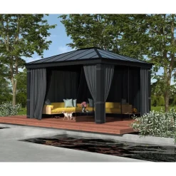 Canopia Gazebo*Dallas Gazebo in Alluminio 3.6X4.3 m