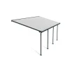 Canopia Pergole*Feria Pergola Addossata in Alluminio 3X6.1 m Grigio