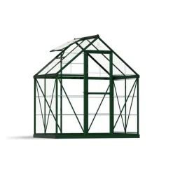 Canopia Serra Da Giardino Canopia*Harmony Trasparente Serra Da Giardino in Policarbonato 126X185X208 cm Verde