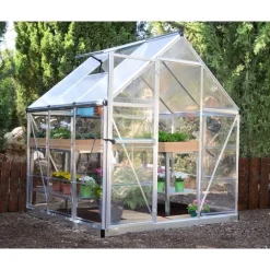 Canopia Serra Da Giardino Canopia*Hybrid Serra Da Giardino in Policarbonato 186X185X208 cm Argento
