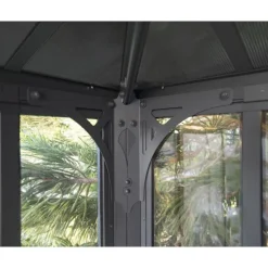 Canopia Gazebo*Ledro Gazebo Chiuso in Alluminio 3X3 m