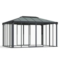 Canopia Gazebo*Ledro Gazebo Chiuso in Alluminio 3X4.3 m